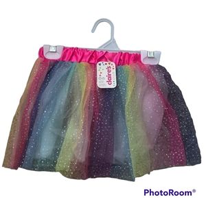 Rainbow Glitter Tutu